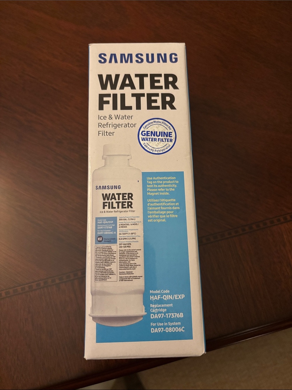 Samsung Water Filter HAF-QIN/EXP